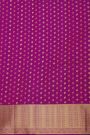 Coimbatore Soft Silk Dark Purple Saree