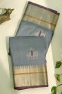 Coimbatore Soft Silk Grey Saree