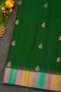 Coimbatore Soft Silk Bottle Green Saree
