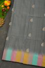 Coimbatore Soft Silk Grey Saree