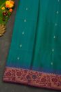 Coimbatore Soft Silk Sea Blue Saree