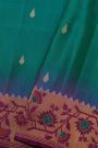 Coimbatore Soft Silk Sea Blue Saree