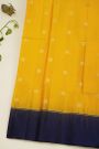 Coimbatore Soft Silk Yellow Saree