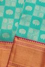 Kancheepuram Silk Sky Blue Saree