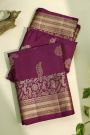 Coimbatore Soft Silk Purple Saree