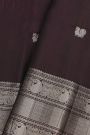 Coimbatore Soft Silk Dark Wine Saree