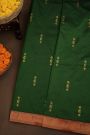 Paithani Silk Bottle Green Saree