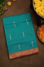 Paithani Silk Sea Blue Saree
