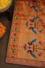 Paithani Silk Sea Blue Saree