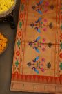 Paithani Silk Mustard Saree
