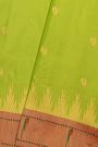 Paithani Silk Parrot Green Saree