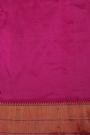 Paithani Silk Magenta Saree