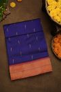 Paithani Silk Navy Blue Saree