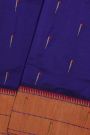 Paithani Silk Navy Blue Saree