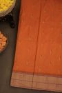 Paithani Silk Rust Orange Saree