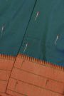 Paithani Silk Peacock Blue Saree