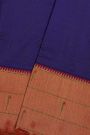 Paithani Silk Navy Blue Saree