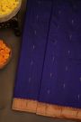 Paithani Silk Navy Blue Saree