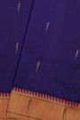 Paithani Silk Navy Blue Saree