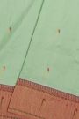 Paithani Silk Pista Green Saree