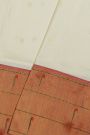 Paithani Silk Off White Saree