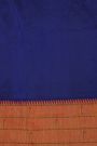 Paithani Silk Navy Blue Saree