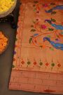Paithani Silk Green Saree