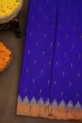 Paithani Silk Royal Blue Saree