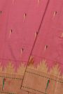Paithani Silk Pink Saree