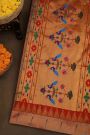 Paithani Silk Brown Saree
