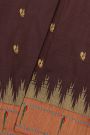 Paithani Silk Brown Saree