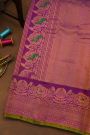 Gadwal Silk Red Saree