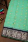 Gadwal Silk Sea Green Saree