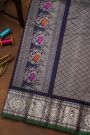 Gadwal Silk Sea Green Saree