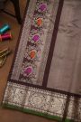 Gadwal Silk Cream Saree