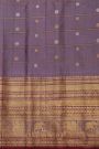 Gadwal Silk Brown Saree