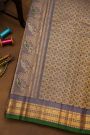 Gadwal Silk Black Saree
