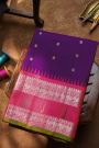 Gadwal Silk Violet Saree