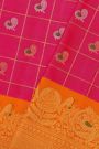 Gadwal Silk Pink Saree