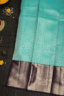 Kancheepuram Silk Sky Blue Saree