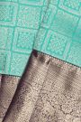 Kancheepuram Silk Sky Blue Saree