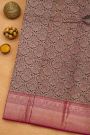 Kancheepuram Silk Dark Brown Saree