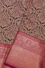 Kancheepuram Silk Dark Brown Saree