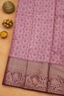 Kancheepuram Silk Lavender Saree