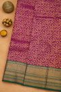 Kancheepuram Silk Magenta Saree