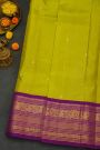 Kancheepuram Silk Green Saree