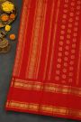 Kancheepuram Silk Red Saree