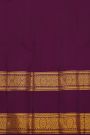 Kancheepuram Silk Wine Saree