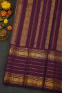 Kancheepuram Silk Wine Saree