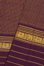 Kancheepuram Silk Wine Saree